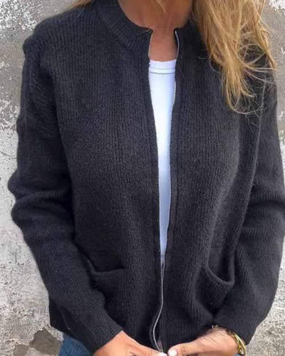 Victoria | Zip-up cardigan