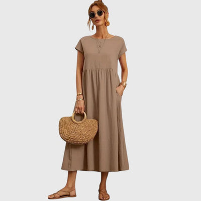 Victoria | Comfortable Midi Dress