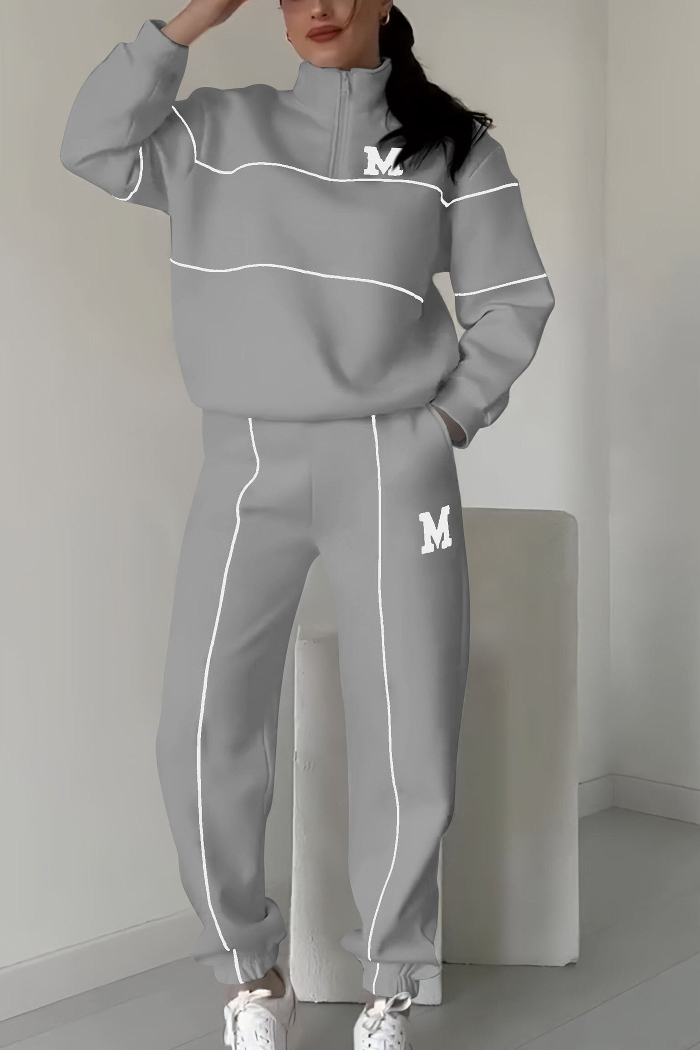 Victoria | Comfortable Sweater and Trousers Set