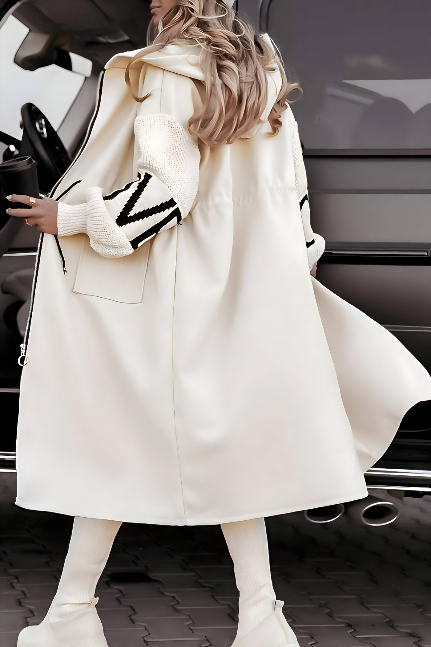 Victoria | Elegant Hooded Coatigan