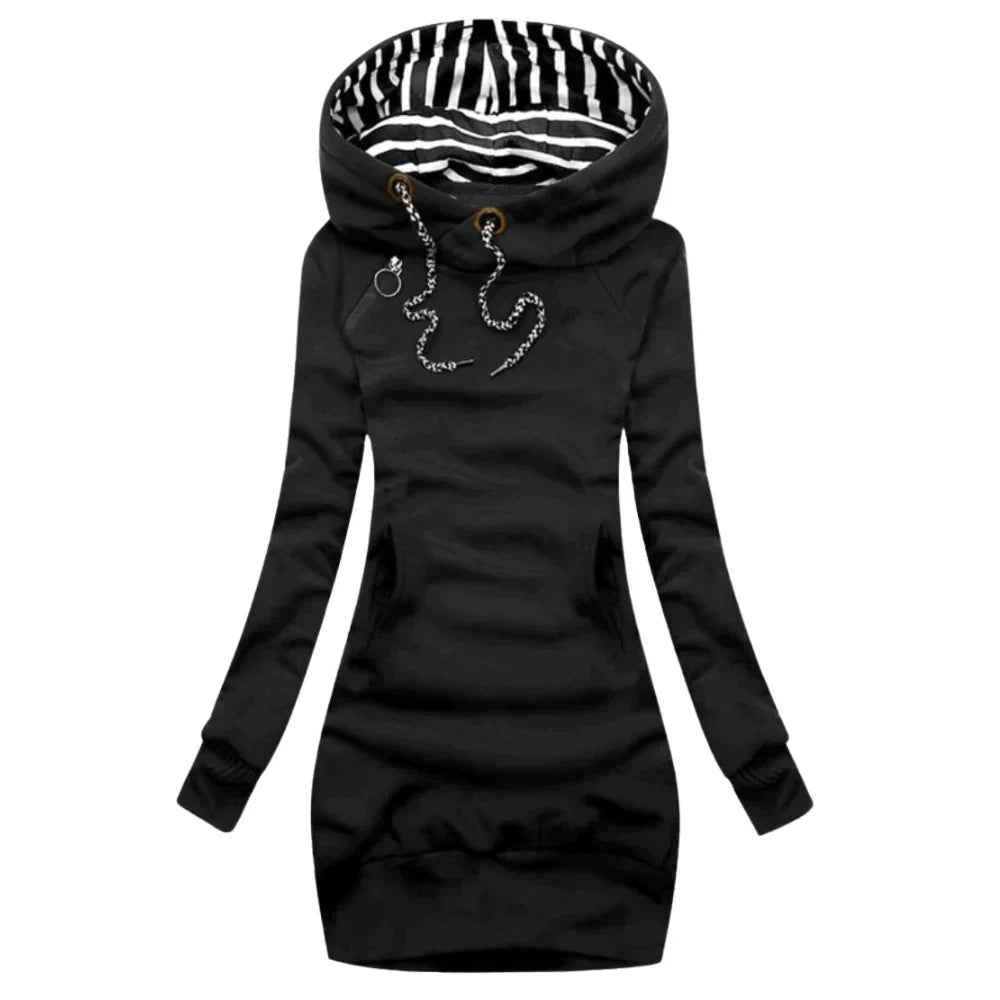 Victoria | Trendy Hoodie Dress for Every Day