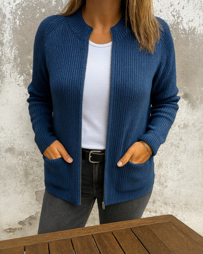 Victoria | Zip-up cardigan