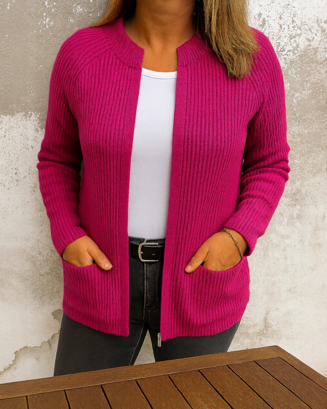 Victoria | Zip-up cardigan