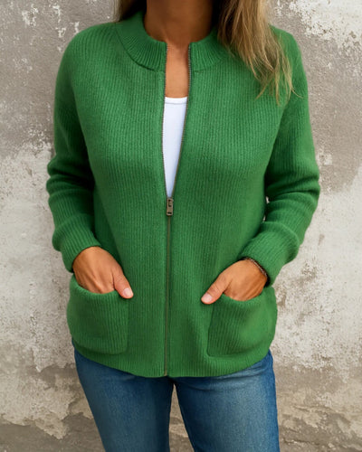 Victoria | Zip-up cardigan