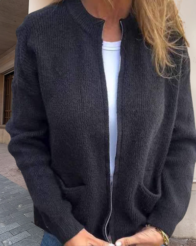 Victoria | Zip-up cardigan