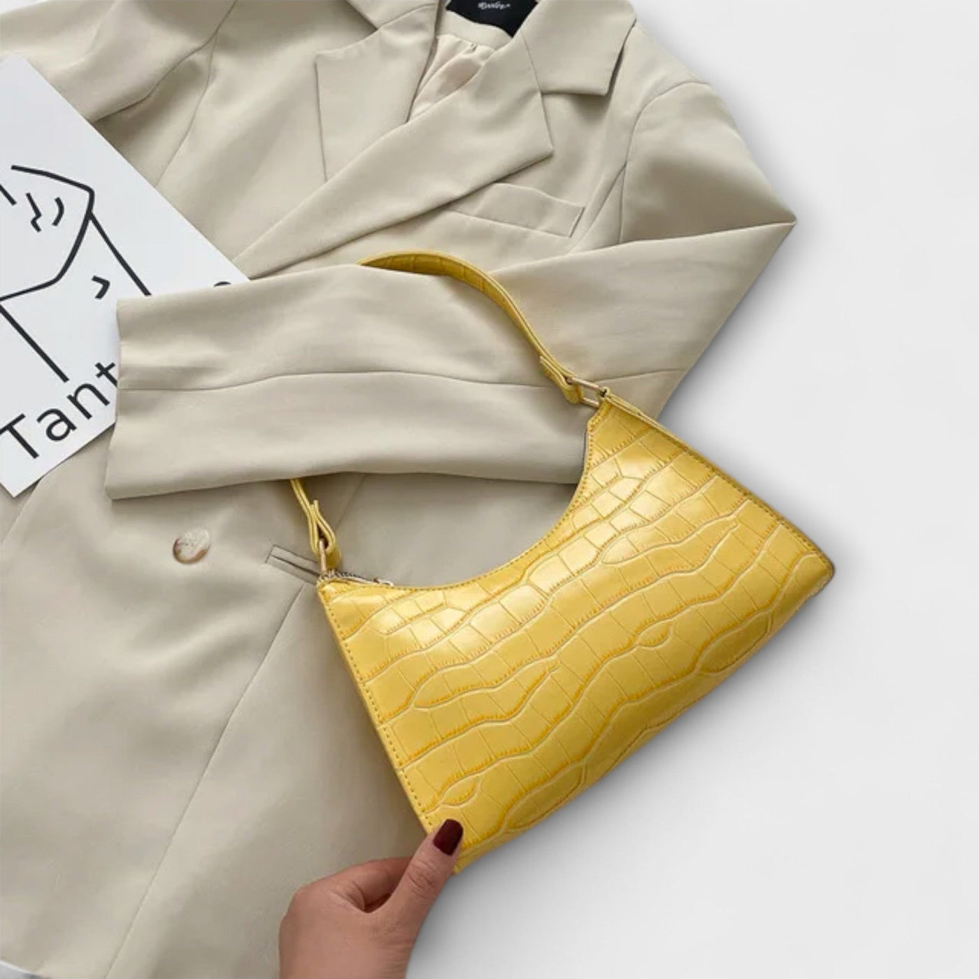 Victoria | Shiny Leather Bag