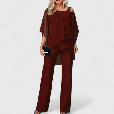 Victoria | Elegant Two-Piece Trouser Set