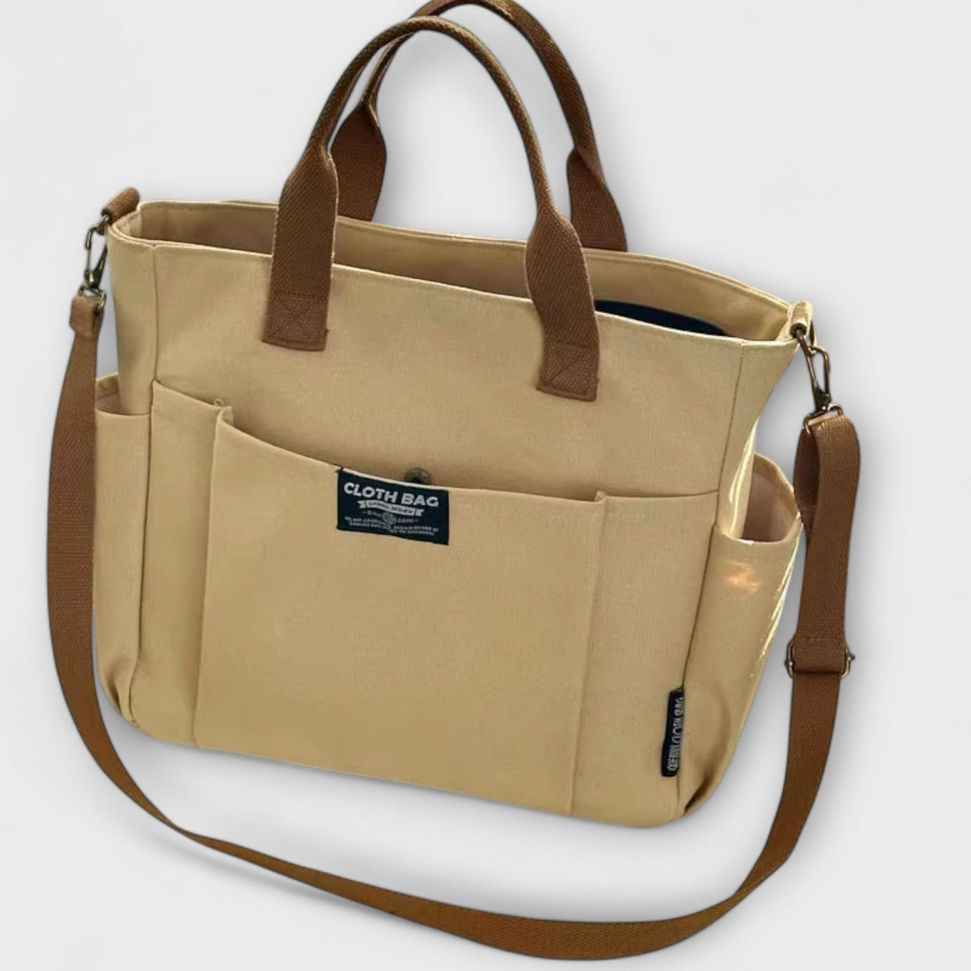 Victoria | Minimalistic Canvas Tote Bag