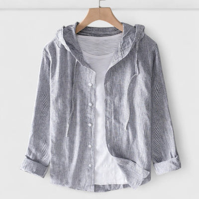 Victoria | Elegant Hooded Blouse