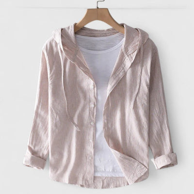 Victoria | Elegant Hooded Blouse