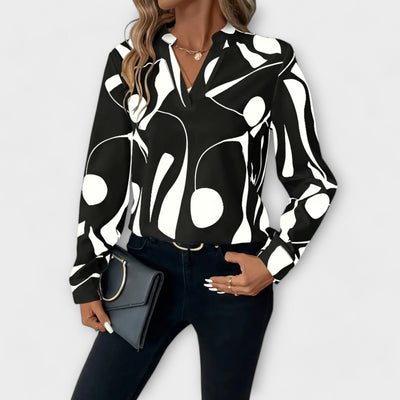 Victoria Elegant Blouse With Design |
