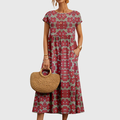 Victoria | Chic Floral Dress